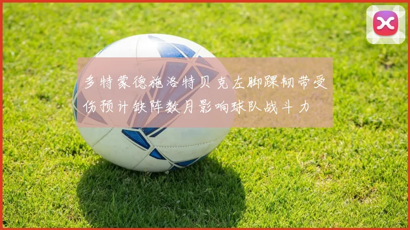 多特蒙德施洛特贝克左脚踝韧带受伤预计缺阵数月影响球队战斗力